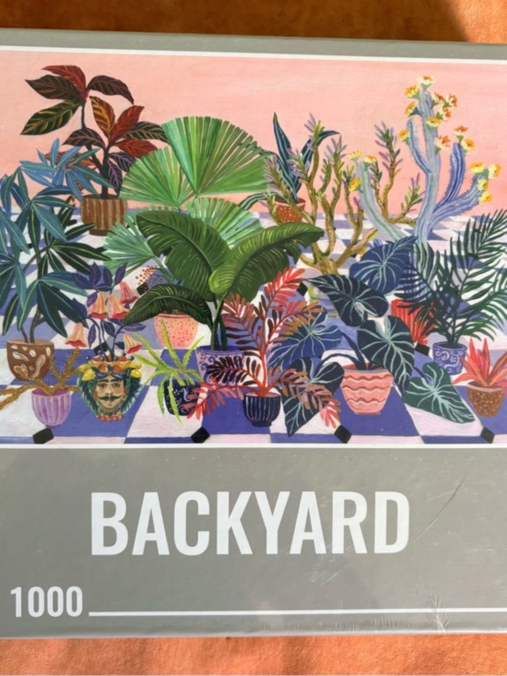 1000-Piece Jigsaw Puzzle - Backyard Beautiful Plants!